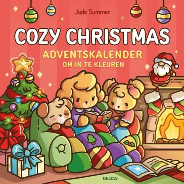 Deltas Comfy kleurboek - Cozy Christmas - adventkalender