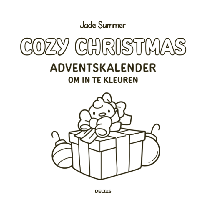 Deltas Comfy kleurboek - Cozy Christmas - adventkalender
