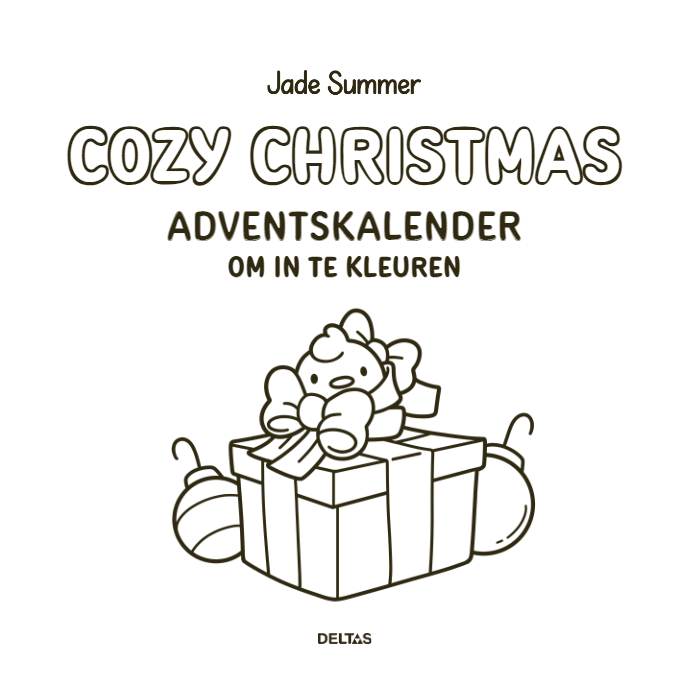 Deltas Comfy kleurboek - Cozy Christmas - adventkalender