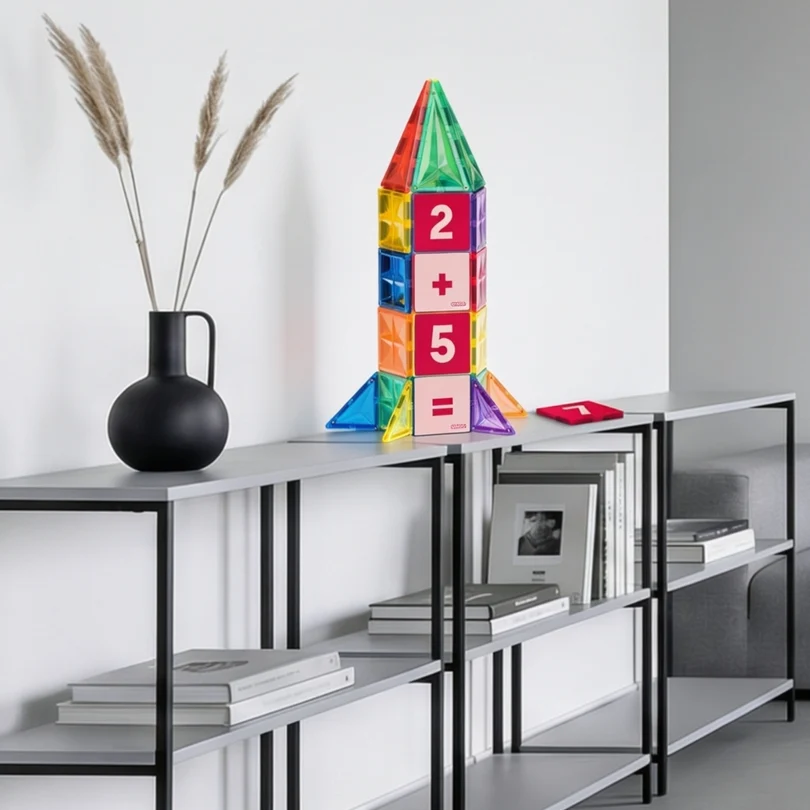 Coblo Magnetische tegels - Toppers Cijfers - 60 stuks