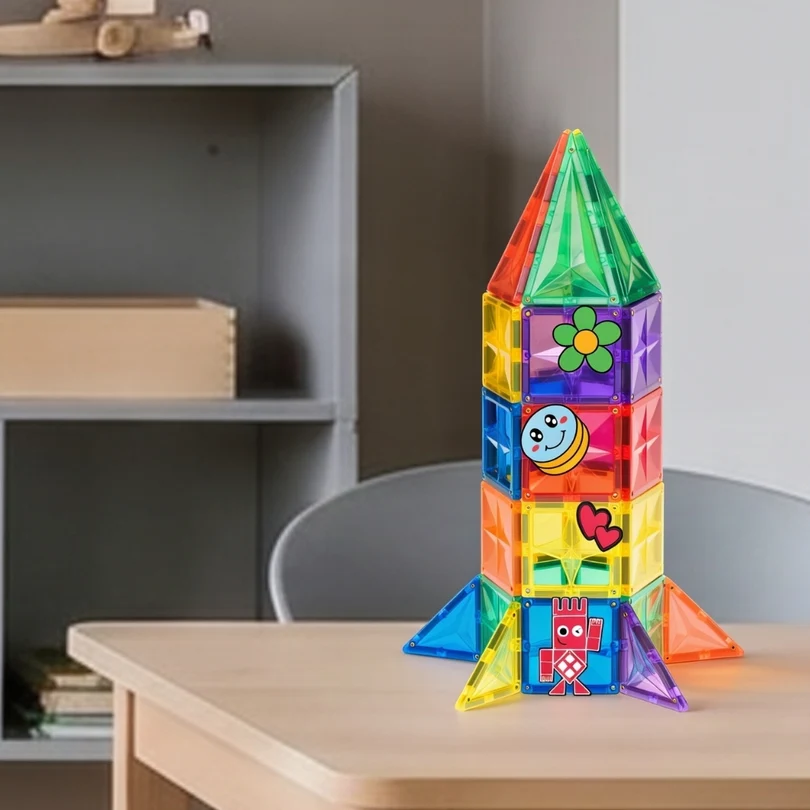 Coblo Magnetische tegels - PROMO PAK - 20 icoon Toppers GRATIS bij 100 classic stuks