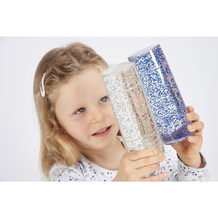 Sensorisch speelgoed - 3 tubes - glitter storm