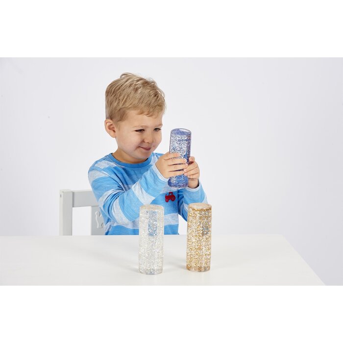 Sensorisch speelgoed - 3 tubes - glitter storm