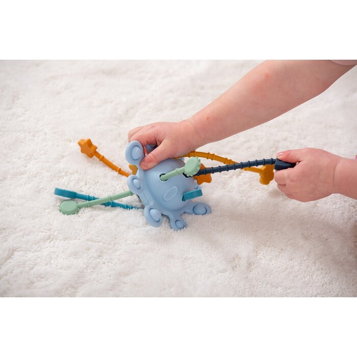 Sensorisch speelgoed - Silisoft set - blauw