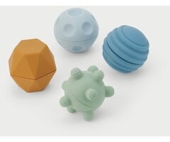Sensorisch speelgoed - Silisoft 4 ballen