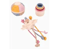 Sensorisch speelgoed - Silisoft set - beige