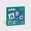 Coblo Magnetische tegels - Toppers Hoofdletters - 60 stuks