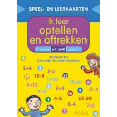 Deltas Speel- en leerkaarten - Ik leer optellen en aftrekken (6-7 j.)