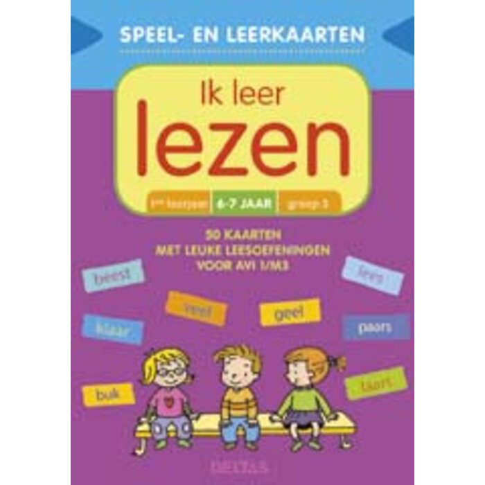 Deltas Speel- en leerkaarten - Ik leer lezen (6-7 j.)