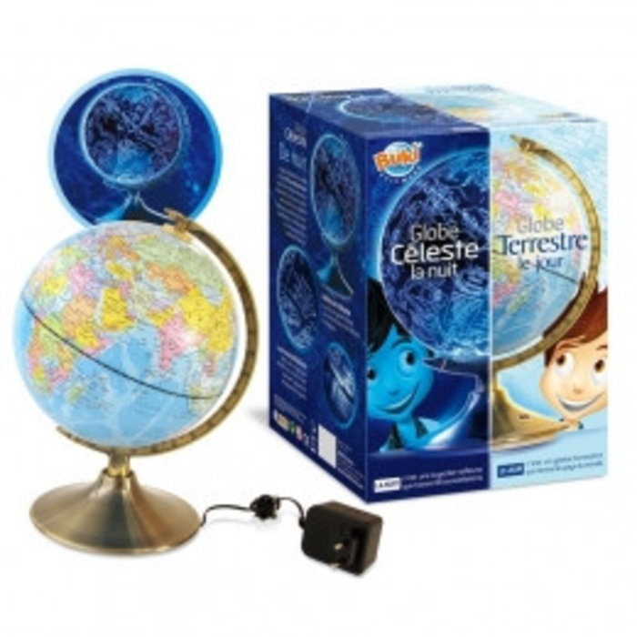 Buki Experimenteren met een GLOBE, dag en nacht