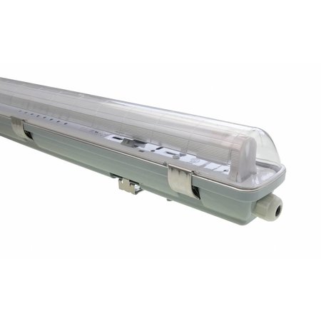 LED TL Armatuur 'slagvast' (PC+PC) 60cm - 2 buis