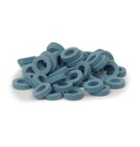 Natural Felt rings Light Blue