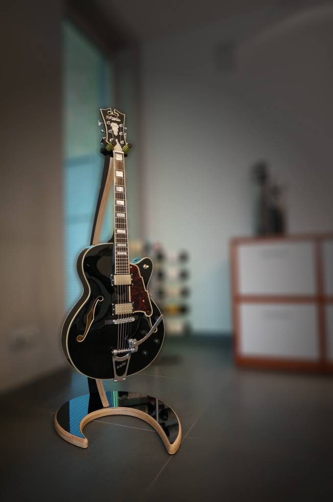 Dragon One Guitar Stand Diamond Black - Bulldog Music Gear