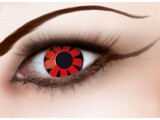 Contactlens Rode Bloem