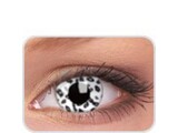 Contactlens Luipaard Wit