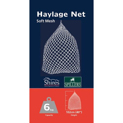 Spillers grazing & feeding products Zacht gemaasd Hooinet -  Maaswijdte 2,5, 4 en 5 cm
