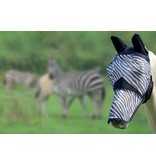 Shires Fijnmazig vliegenmasker zebra