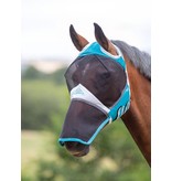 Shires FlyGuard Pro fijnmazig vliegenmasker met ooruitsparingen en neusflap