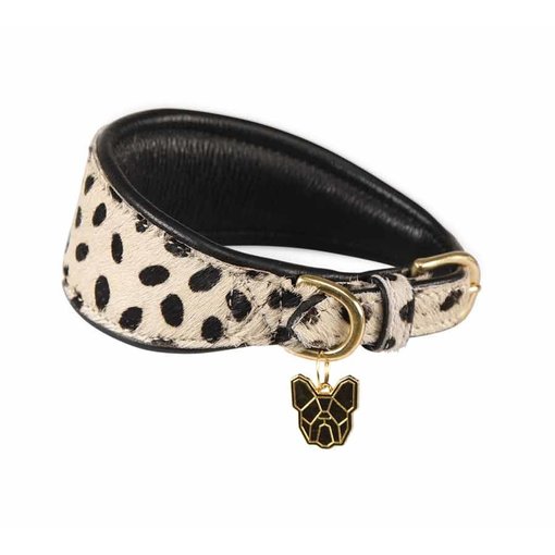 Digby & Fox Digby&Fox koeienhaar hondenhalsband Greyhound