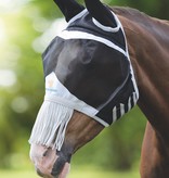 Shires FlyGuard Pro fijnmazig vliegenmasker met neusstrings en oren