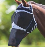 Shires FlyGuard Pro fijnmazig vliegenmasker met ooruitsparingen en neusflap