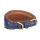 Digby&Fox gewatteerde leren hondenhalsband Greyhound