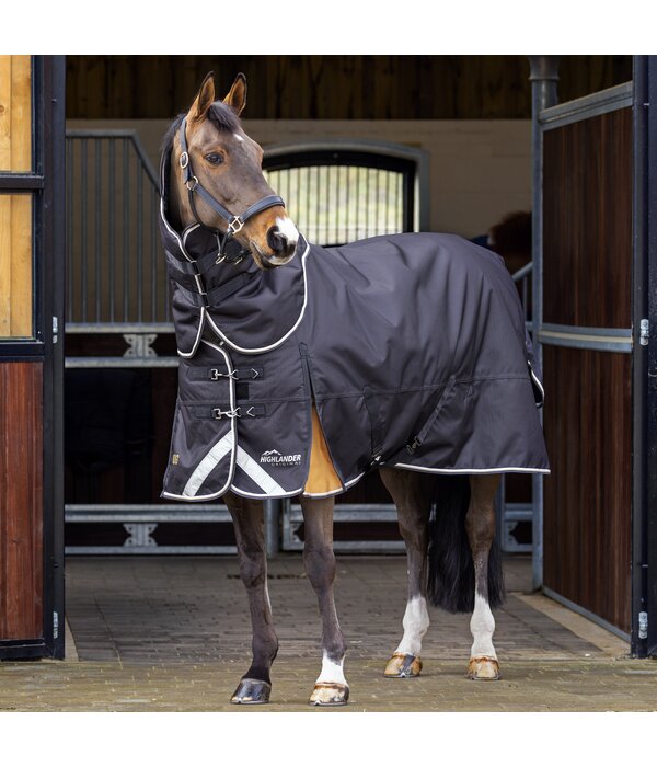 Shires Highlander Plus 200 gram Turnout Rug & Neck Set 1200D1200D