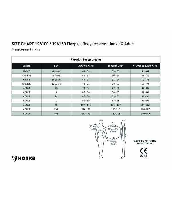 Horka Body Protector FlexPlus Child