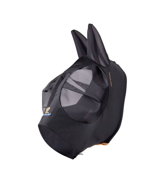 Shires FlyGuard Pro stretch vliegenmasker - 180° voor gevoelige ogen