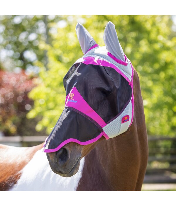 Shires FlyGuard Pro Air Motion Vliegenmasker met Oren en Neus