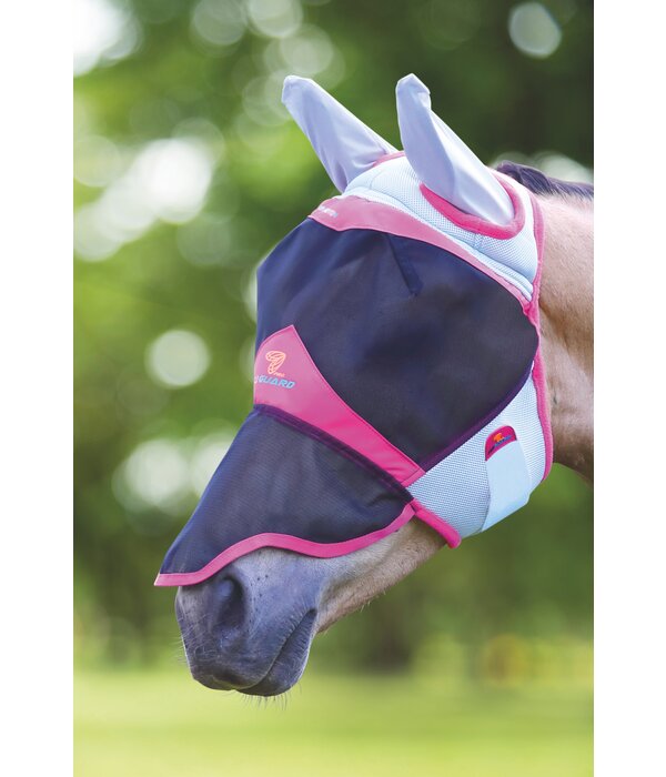 Shires FlyGuard Pro Air Motion Vliegenmasker met Oren en Neus