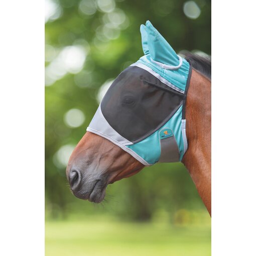 Shires Deluxe Fijnmazig Vliegenmasker met oren