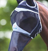 Shires Fijnmazig Vliegenmasker met oren en neusflap