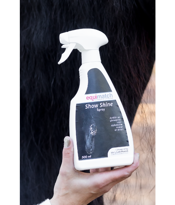 Excellent Equimatch Show Shine spray–Luxe Ontklitter & Zijdeglansspray