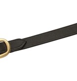 Velocity Gara Velociti GARA Leren LeidTeugel met Messing Ketting – 61 cm | 22 mm breed