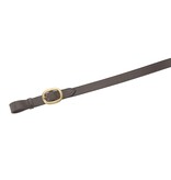 Velocity Gara Velociti GARA Leren LeidTeugel met Messing Ketting – 61 cm | 22 mm breed