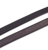 Velocity Gara Velociti GARA Leren LeidTeugel met Messing Ketting – 61 cm | 22 mm breed