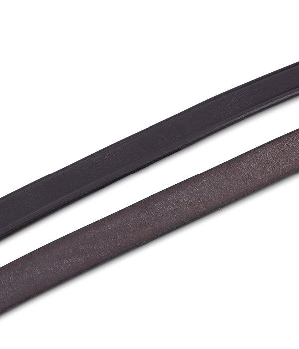 Velocity Gara Velociti GARA Leren LeidTeugel met Messing Ketting – 61 cm | 22 mm breed