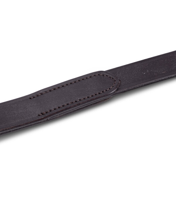 Velocity Gara Velociti GARA Leren LeidTeugel met Messing Ketting – 61 cm | 22 mm breed