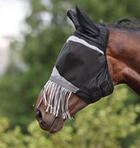 Shires Fijnmazig vliegenmasker met neus strings