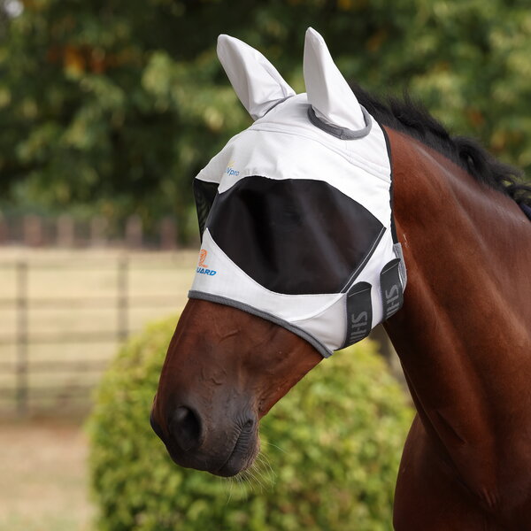 FlyGuard Pro zonwerend vliegenmasker met oren