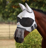 Shires FlyGuard Pro zonwerend vliegenmasker met oren en neusstrings