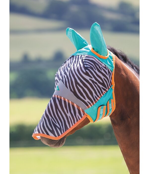 Shires FlyGuard Pro ZEB-TEK vliegenmasker