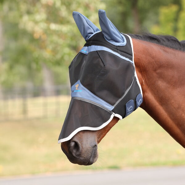 FlyGuard Pro Air Motion Vliegenmasker met Oren en Neus