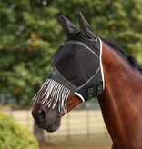 Shires FlyGuard Pro Air Motion Vliegenmasker met oren en neusstrings