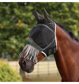 Shires FlyGuard Pro Air Motion Vliegenmasker met oren en neusstrings