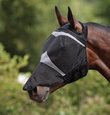 Shires FlyGuard Pro fijnmazig vliegenmasker met ooruitsparingen en neusflap