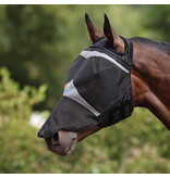 Shires FlyGuard Pro fijnmazig vliegenmasker met ooruitsparingen en neusflap