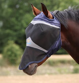 Shires FlyGuard Pro fijnmazig vliegenmasker met ooruitsparingen en neusflap