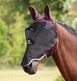 Shires  FlyGuard Pro Deluxe vliegenmasker met oren en neusflap